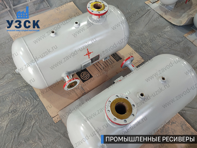 фотография промышленных ресиверовдля газа Смоленск
